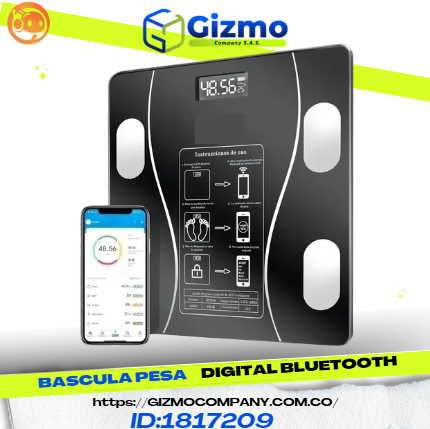 Bascula Pesa Digital Bluetooth